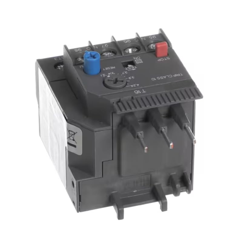 Fits Jackson 210408 00447 4013614397929 94D7 Class 10 Motor Overload, Adjustable 3.1 to 4.2 Amp