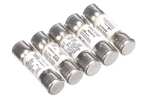 Fits Rational D09 100kA 170VDC 097212 Fuse, SC-15A, 600VAC, Class G, 10 x 38, Combi Master for CMP101G, CMP102G, CMP201G