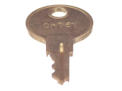 Fits Glastender CH751 Key, Slide Top Cooler Lock for ST24 (2009-2016), ST24 (2009-2016), ST24-BG