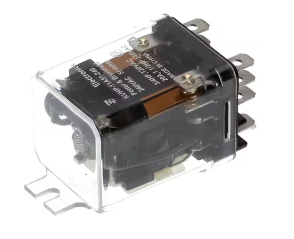Fits Taylor KUHP-11A51-240 50/60HZ 3/4HP 120 VAC 20A 1 1/2HP 240VAC Relay, DPDT