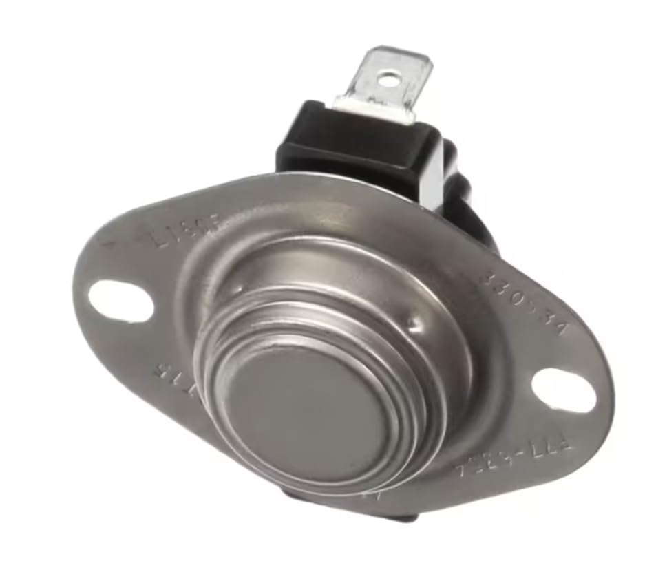 Fits York L1605 330534 F77-6354 0T15 Limit Switch/Thermostat, Snap Disc, Fan, L160F, Manual Reset