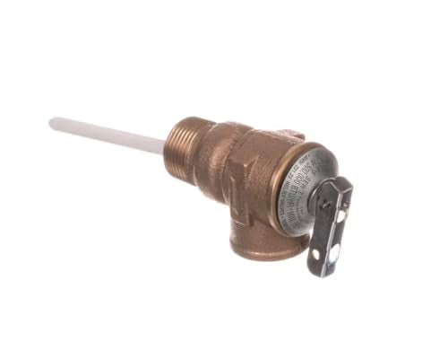 Pressure Relief Valve Fits Hubbell Heaters CSA-0G1438-6C NCLX-5 – 58kW, Metal, 316L Stainless Steel, 210°F, 150 PSI for Water Heaters, Boilers