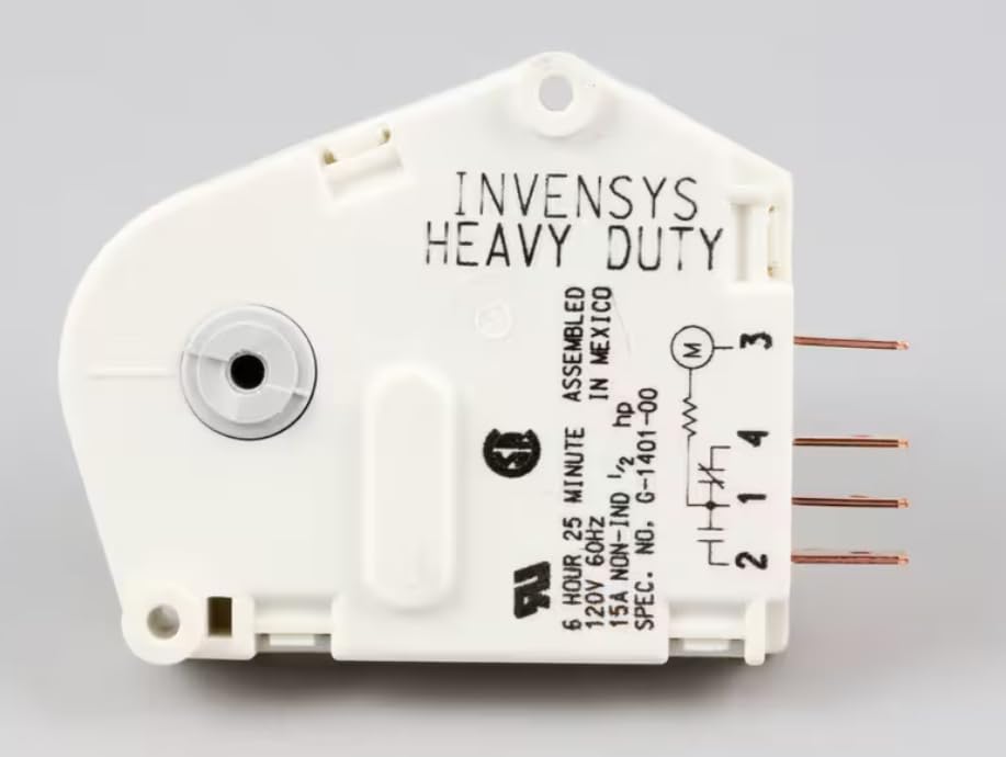 G-1401-00 2143 10DE12A Defrost Timer, 120V, 60Hz, 15A for 403, 407, 4148