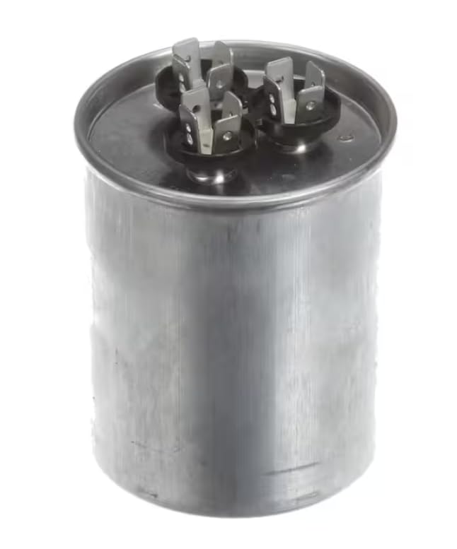 Fits Rheem 328P5505H44P31A45R 321930970083 Capacitor, Dual, 55/5uF, 440VAC, 50/60HZ, Round for 13AJA42C01757, 13AJA42A01757, 13AJA42A01