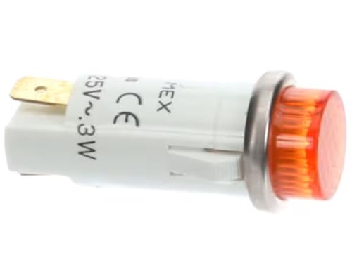 Fits Blodgett 1437 125V-.3W LIGHT, IND. 125V AMBER, ROUND for BP-100, BP-50, DFG-100