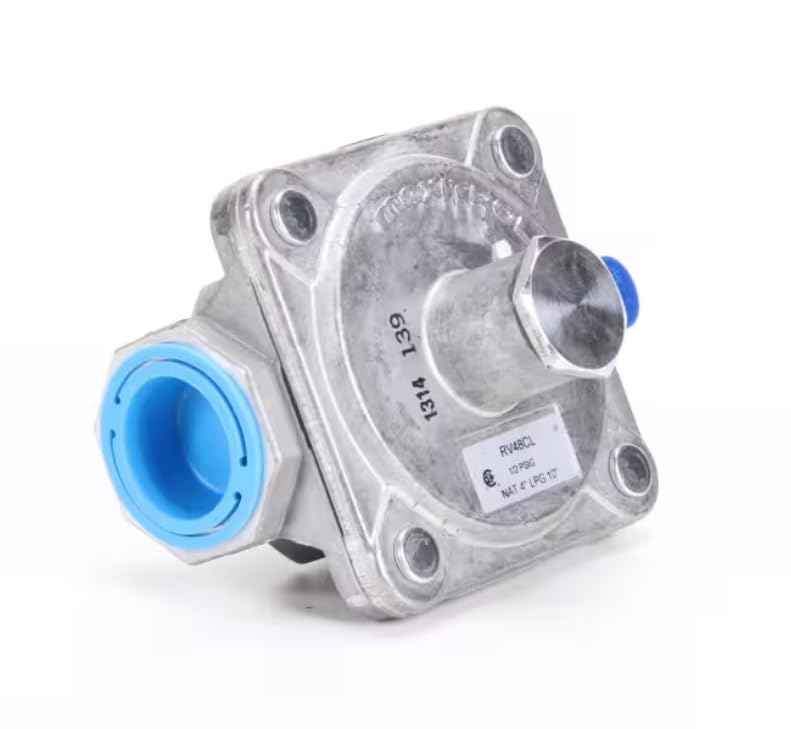 Fits Southbend Range RV48CL 1/2PSIG NAT 4" LPG 10" Gas Pressure Regulator, 3/4", Natural/Propane Gas for S60AC-3G-T, S48DC, 460AA-3GR