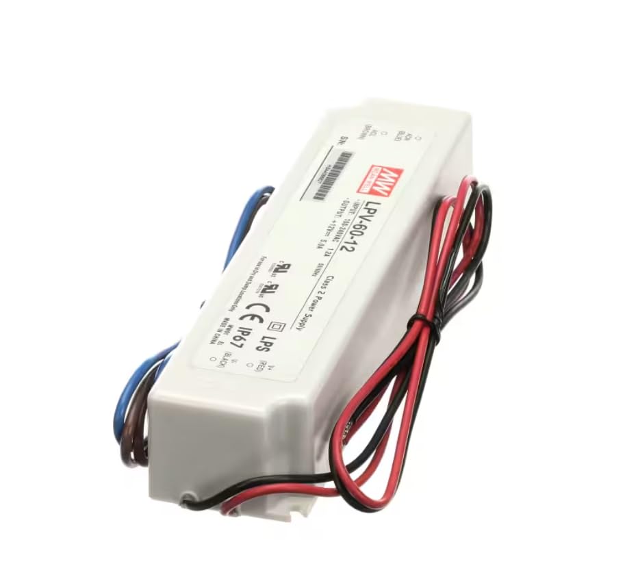 Fits Structural Concepts HB4A086827 IP67 LED Driver/Power Supply, 100-240V Input, 12V Output