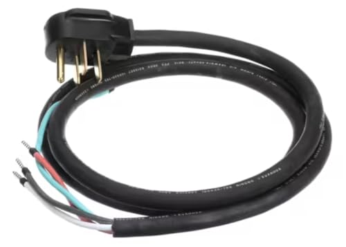 E313867 100030-765 Power Cord with Right Angle Plug, 15-30, 90C, 250 Volt for CMC-H2H (Deluxe), CMC-H2H (Simple), CMC-H3H (Deluxe)