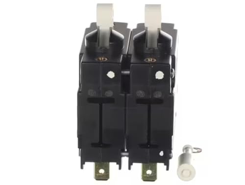 Fits Whalen Company 1843 W68-X2Q12-20 Curve 2 Circuit Breaker, Panel Mount, 2 Pole, 20 Amp, 277VAC Max, 50/60HZ for V082A-B