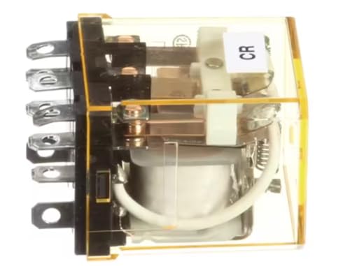 Fits Salvajor 54304C Relay, 24V Coil, 50/60HZ, 3PDT, 10A for SML, SMR