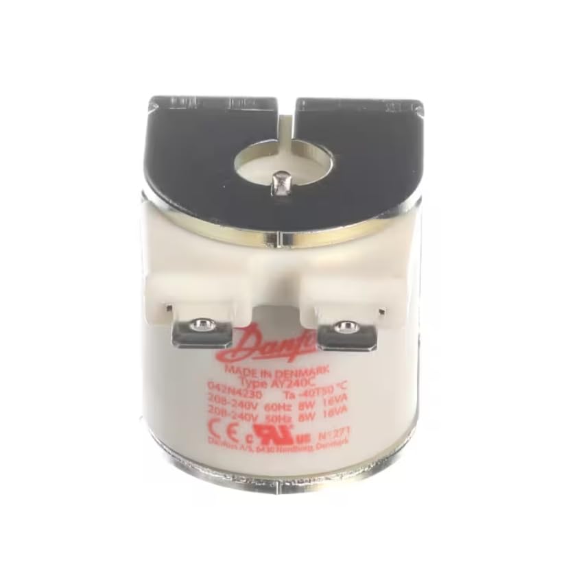 Fits Ice O Matic AY240C N1271 Coil, 208-240 Volt, 60HZ, Solenoid for CIM0526A, CIM0326A, CIM0535W