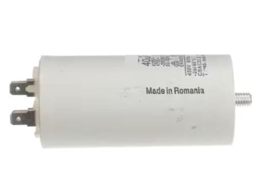 Fits Fetco 40uF +/-5% -25/85/21 60252-1/A1 CSA C22.2 W24/18 Capacitor, 120Vac Version, 40U, 50/60 HZ for GR-1.3, GR-1.2, GR-2.3