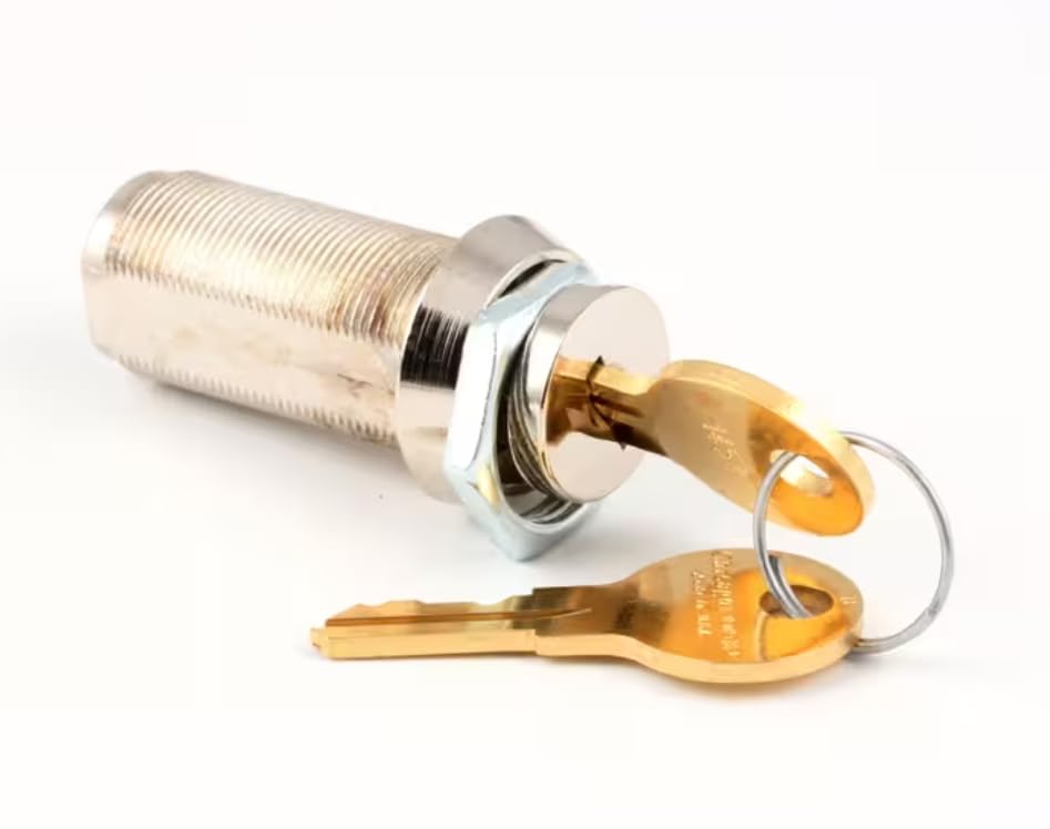 Fits Beverage Air 1454 Cylinder Lock with 2 Keys for ST34, MS68, DD58