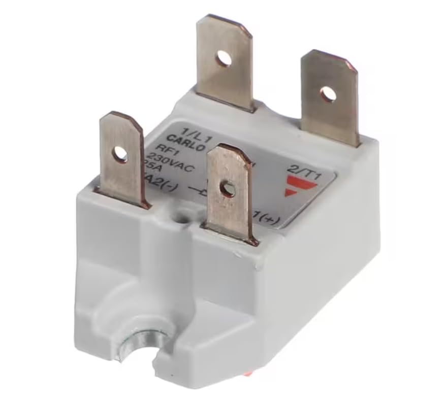 Fits AccuTemp 18.0-28.8 VDC 160387266 Relay, Solid State, 230VAC, 25A, Control Voltage 18-28.8VDC, 1 Pole