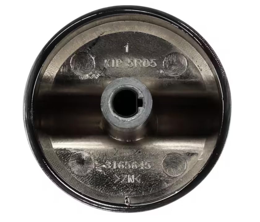 1 KIP 5R05 >ZN< Control Knob, Top Valve, Stainless, 5 for BGGF3042KFP, BGGF3042KFS, BGGF3042KFT