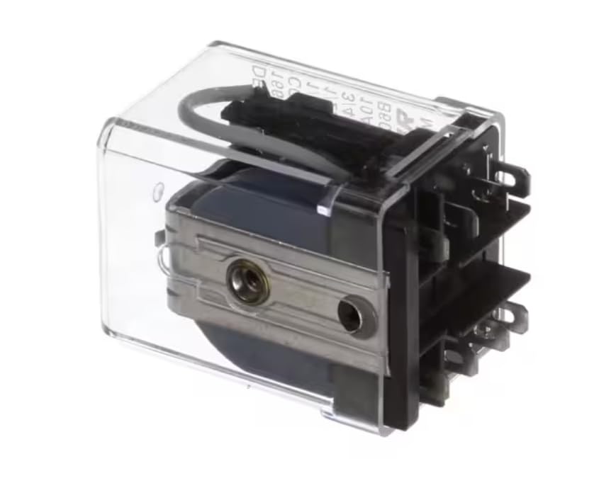 Fits Wilbur Curtis 12R12 166 DPDT Relay, Holding, 120V Coil, 10A RU's for RU-225-20, RU-600-35, RU-1000-20