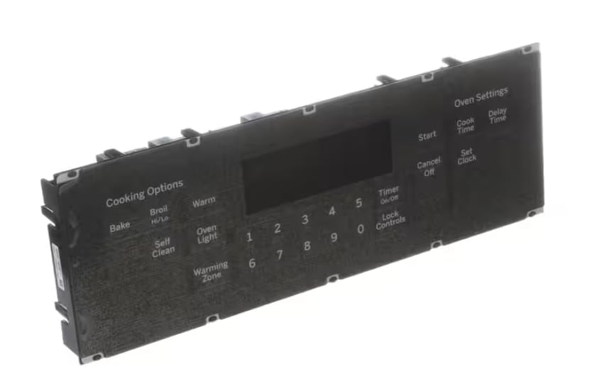 78991511K2 191D8545G075 32320 UL60730-2-5 789942-00MFCC ZKJ-RANGA001 10229A-RANGA001 Oven Control and Overlay Assembly, Oven