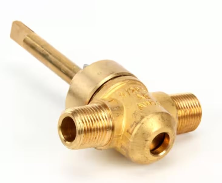 Fits Jade AW10 1/2 PSI Gas Shut Off Valve, 3/8" x 3/8" for JTRH-36HT, JTRH-36B-36C, JTRH SERIES