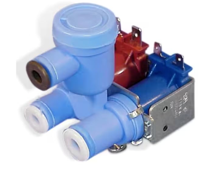 200920 Solenoid Valve, Water Inlet, Dual Coil, Refrigerator for ZIF360NXALH, ZIF360NXARH, ZIFP360NXALH