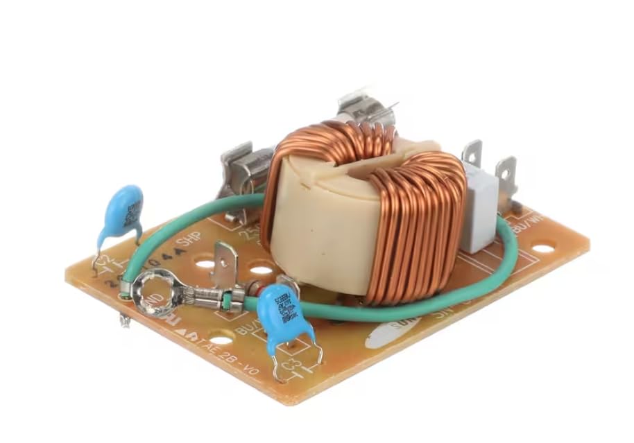 201104A 2B-V0 0385.1.VB. Noise Filter Assembly, Microwave for EMO3000HBB03, EMO3000HBB04, EMO3000HBB05