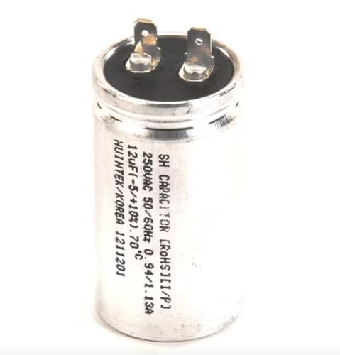 Run Capacitor 1211201 12µF 250V 50/60Hz ±5/+10% 0.94/1.13A – Fits Turbo Air Refrigeration