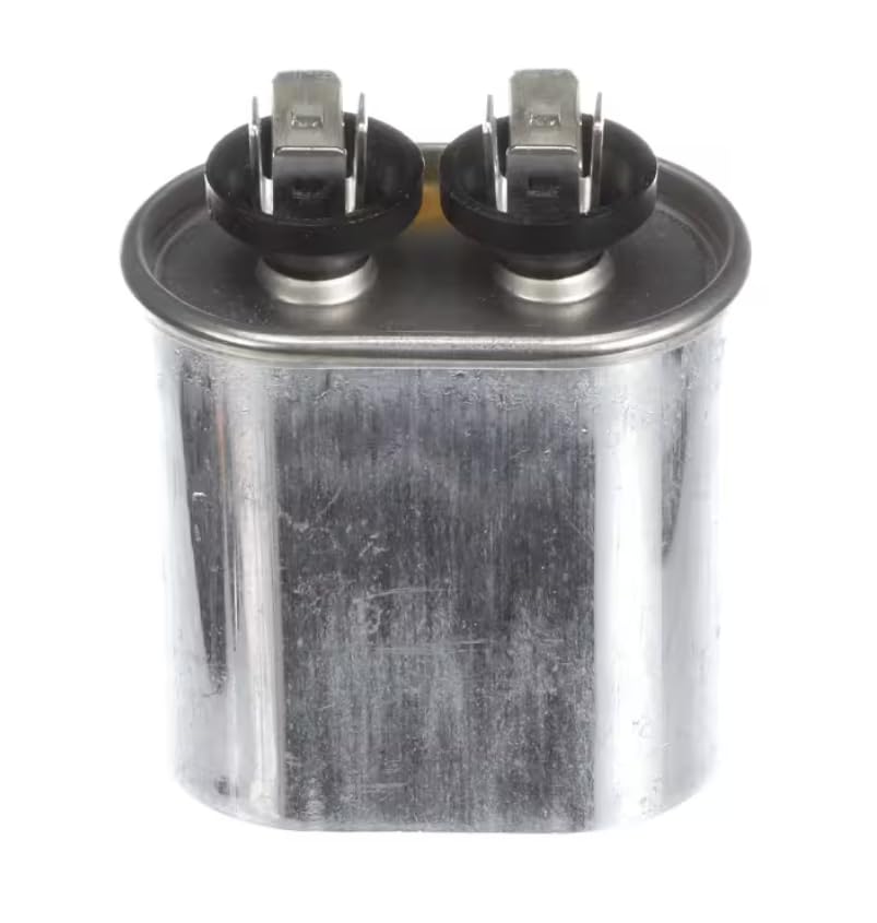 Fits York 102N101 1581240 1805 5102 Capacitor, Run, 4MFD, 370 Volt for 6MG15, 6MG11, 6MG12