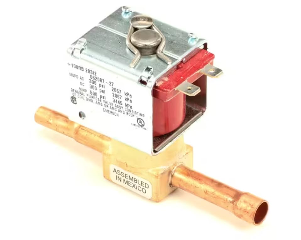 Fits Taylor 283/2 062087-27 Solenoid Valve, 208-240 Volt, 50/60Hz, 7/64" Orifice