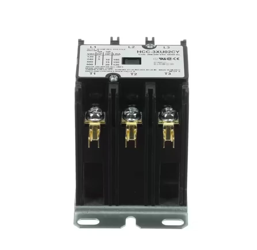 Fits Lang M5124 CONTACTOR, 208/240V, 40A, 3 Pole for C-28, 36S-SH, EHS-T
