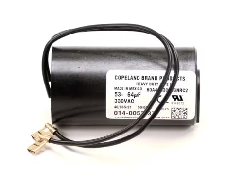 Fits Duke 60A4D330053NRC2 60069290 0575 E348072 Capacitor, Start, 330V, 50/60HZ, 53-64uF for RBC-60, SUB-CP-TC48, RBC-48