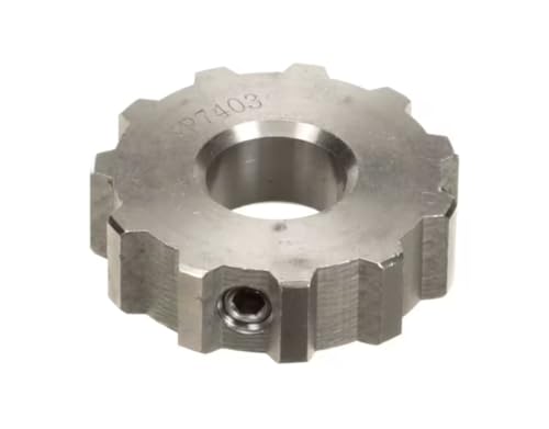 Fits XLT Ovens XP7403 Conveyor Roll, Notched for B1 Version Electric, C Version Electric, C Version Gas
