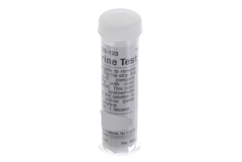 Fits Krowne 060123 Chlorine Test Strips, Sanitizer Test Strips for Bleach-Based Solu