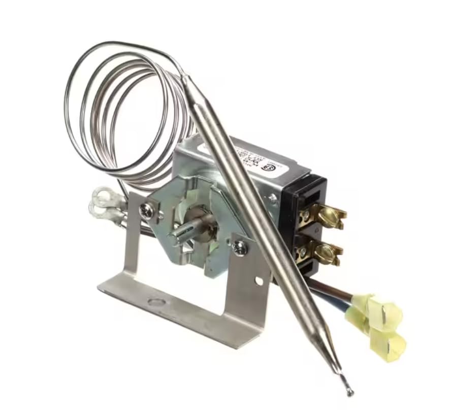 Fits Wilbur Curtis K-678-36 25A 250VAC 02/26/20 Thermostat Retrofit Kit, Max Temp 199F, Replaces WC-504