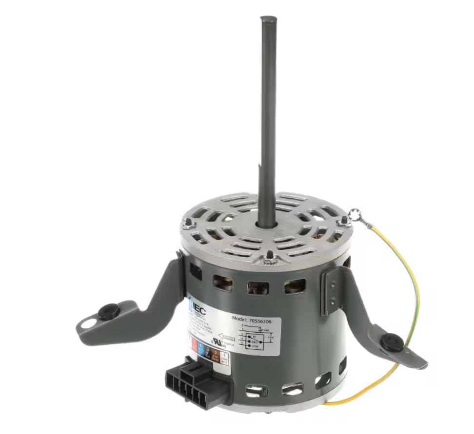 Fits International Environmental Corporation D1223040214 E020-70556306 270280 726041 Motor, Direct Drive, 115V, 60HZ, 1020RPM/3 Speed, 1/4HP, CCW Lead End for MPY, MXY, MUY