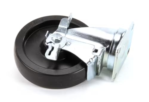 JARV15 PAT 58D2668 Caster with Brake, Swivel, Plate, 5" for UCD4472N, GUR32B, D4448N-8