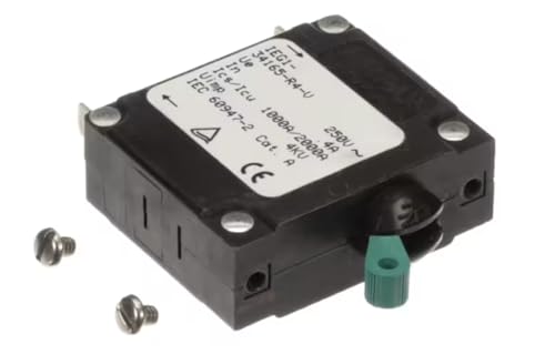 Fits Nieco 60947-2 CAT. A Switch/Circuit Breaker, Green Toggle, B Series for 1015A, 1015C, 1015G