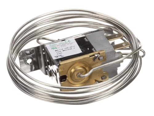 Thermostat WKF11V-109-021T 1/4" D-Shaft 250V – Fits Federal Industries CGHIS1-2, CGR5048CD, CRB3628, ECGR59, SN77-3SC, and More