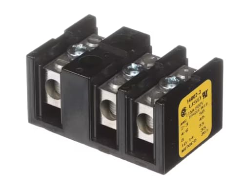Fits Champion 14002-3 Z03 Terminal Block, Input, 3 Pole, 115A, 600V