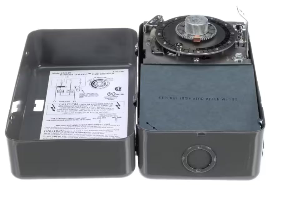 Fits Heatcraft 8146-20 A-357-20 208-240V 60HZ Defrost Timer, 240 Volt