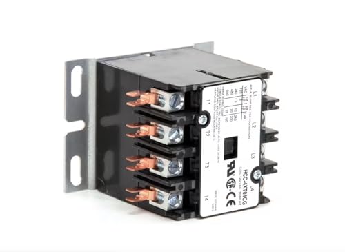 Contactor 4 Pole Fits Grindmaster Cecilware HCC-4XT04CG – 50A, 120V Coil, 50/60Hz