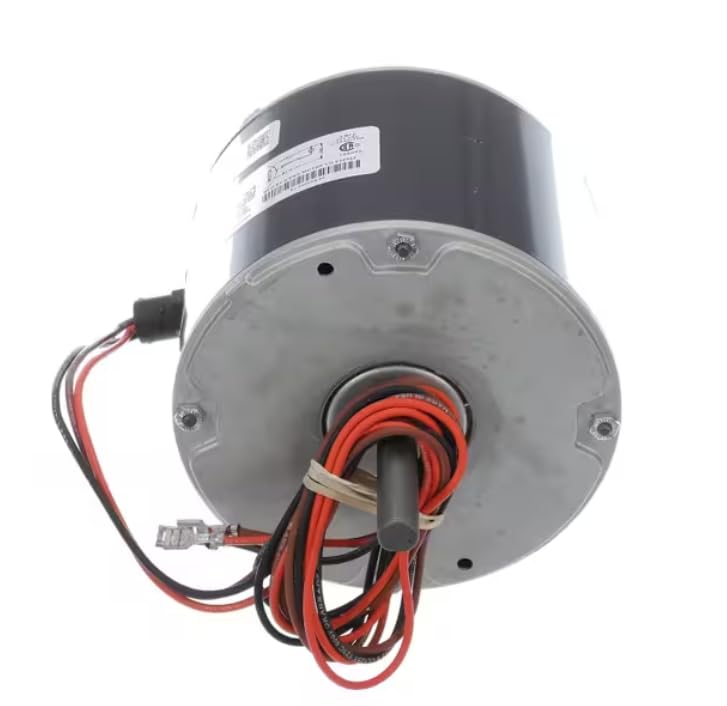 Fits Rheem 51-102008-20-01 C25662308 K55HXREF-1898 51-102008-20 7A010 156060 Fan Motor, Condenser, 208-230V, 60HZ, 1PH, 825RPM, 1/6HP for RA1430AJ1NA, RA1436AC1NB, RA1436AJ1NA