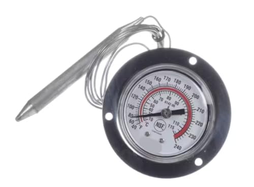 Fits Federal Industries 6142-06 8 Thermometer, Dial Type, 2", 40 to 240F, 10 to 115C, Panel Mount