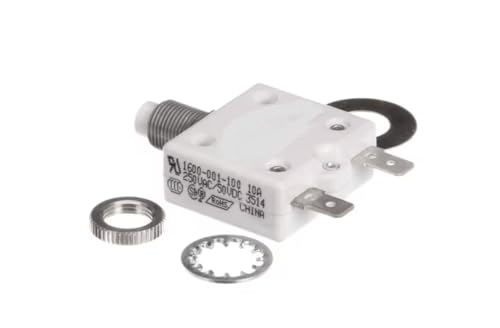 Fits Crathco 1600-001-100 10A 250VAC/50VDC 3514 Circuit Breaker Kit for 830E, VSB-400, P400E