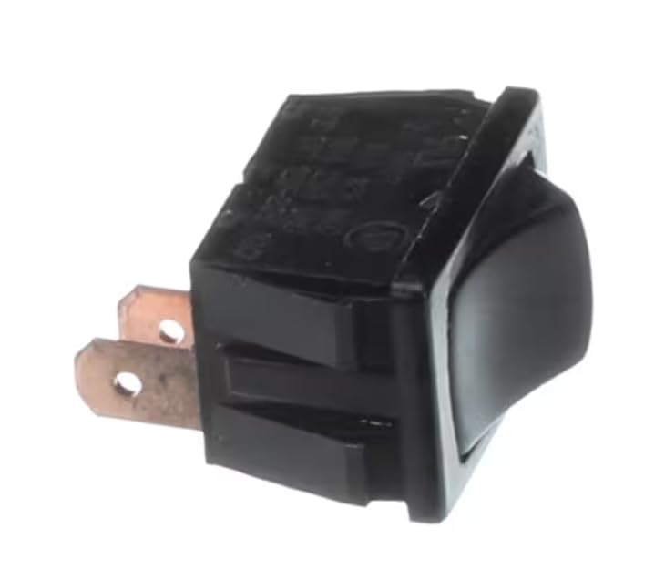 15A 13A 125 VAC 10A 250 VAC 1/2 125-250 VAD Switch, Rocker, SPST, Black for FEFL79GBA, FEF316BQX, GLEFS79DCG