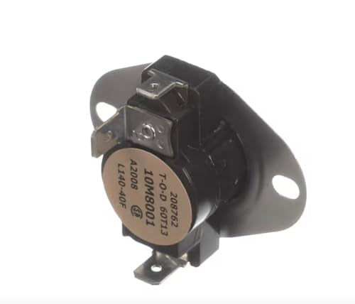 Fits Lennox Limit Switch/Thermostat L140‑40F – Replaces 208762 / 10M8001 Auto‑Reset