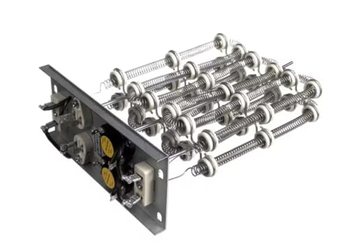 Fits Goodman 5400-233-502 2035244 314087 0200-054-001P D2148 L150-45F Heating Element Assembly with Limit Switches, 7.3KW, 240V