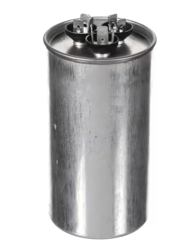 Fits Friedrich 328P707DE45P46A5RI 685 32128928 0709 61080601 Capacitor, Start, 70 + 7.5uF, 450VAC, 50/60HZ, Round for KCL28A30A-C, KCL28A30A-A, KCL28A30A-D