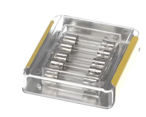Fits Jackson 114 MO 63021 Fuse, 6.3 Amp, 250 Volt, 5MM x 20MM, Slow Acting for NXP-HTD