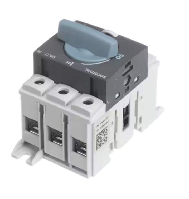 Fits Lennox 22003008 60947-3 Disconnect Switch, 3 Pole, 80 Amp, 600 Volt for LGM074U4-01, LGT120H4-01, LGT036H4-01