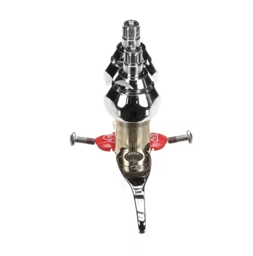 Fits T&S Brass 264L Eterna Cartridge with Handle, Hot, Pack of 2