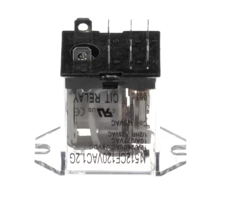 Fits Hoshizaki 1512CF120VAC1.2G 08T Relay for FS-1022MLJ-C, DCM-752BAH, DCM-300BAH-OS